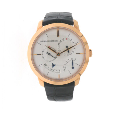 Girard Perregaux 1966 Herrenuhr Automatik 750 Rosegold 49538-52-131-BK6A