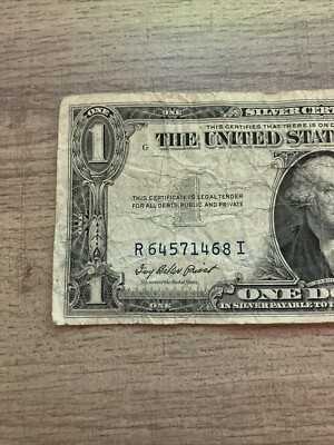 1935F $1 Silver Certificate | eBay