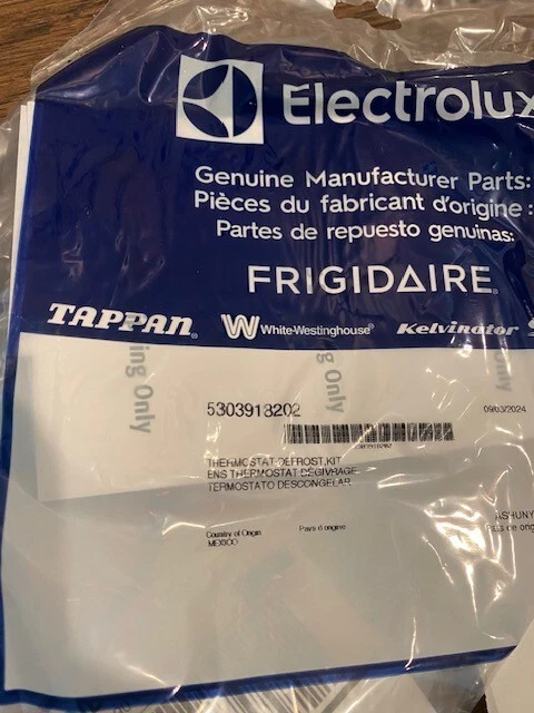 Termostato Sbrinamento Per Frigorifero Frigidaire/Kenmore – 5303918202 / AP2150133 / PS469510 – Set Da 5 Pezzi