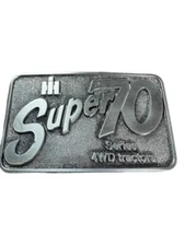 IH Super 70 Series 4WD Tractors Spec Cast Inc. Belt Buckle
