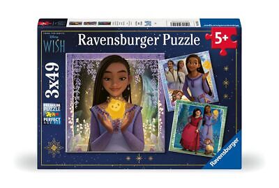 Ravensburger 5702 Disney Wish Movie-3 Piece Jigsaw Puzzles Ravensburger 5702 Disney Wish Movie-3 Piece Jigsaw Puzzles