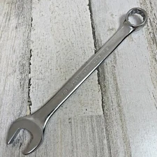 Vintage Great Neck CO78 Polished Drop Forged 7/8" Combination Wrench 12 Point