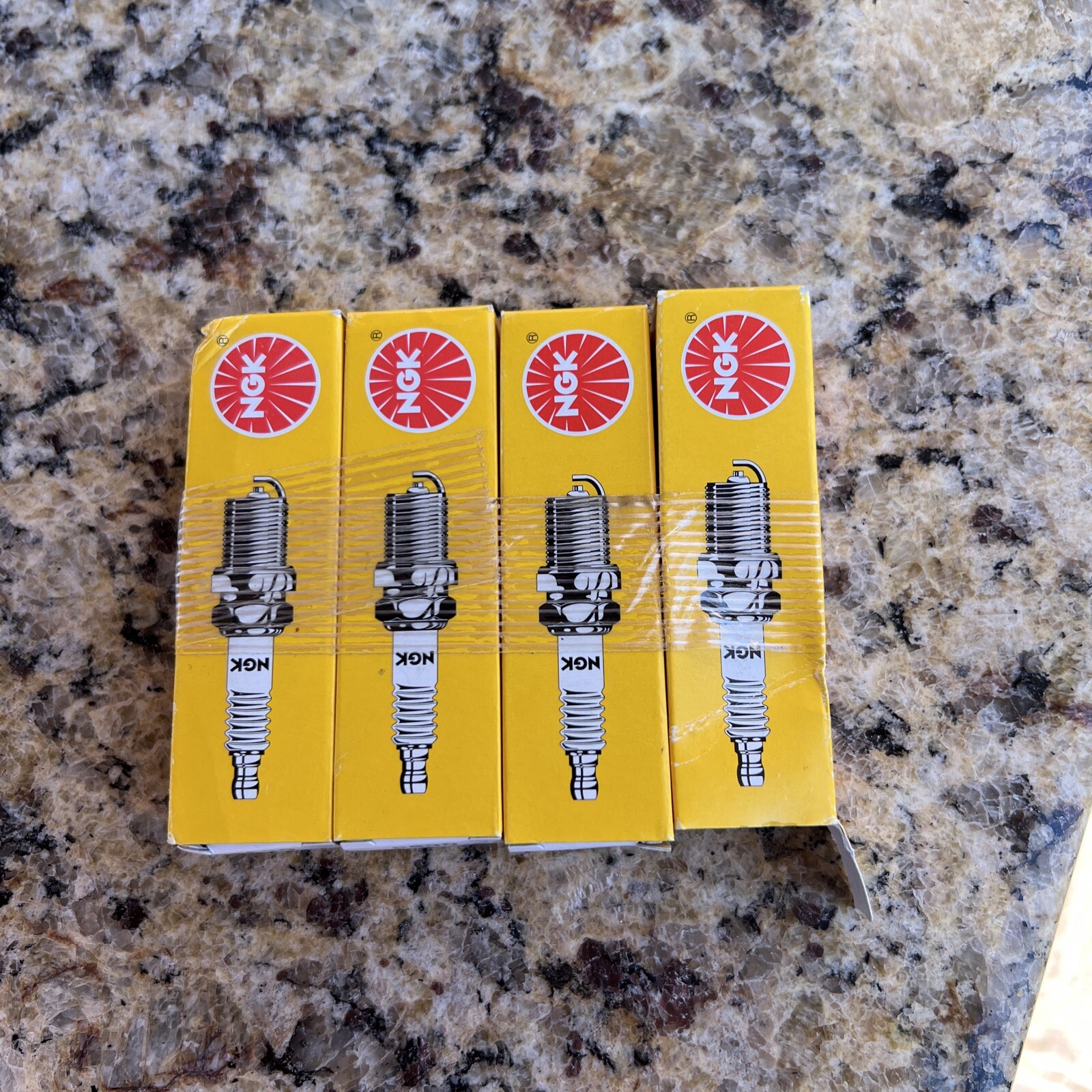 NGK 5539 BR8HSA Standard Spark Plug - Set of 3