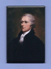ALEXANDER HAMILTON *2X3 FRIDGE MAGNET* FOUNDING FATHER AMERICA CONSTITUTION LAW