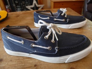canvas deck shoes mens uk