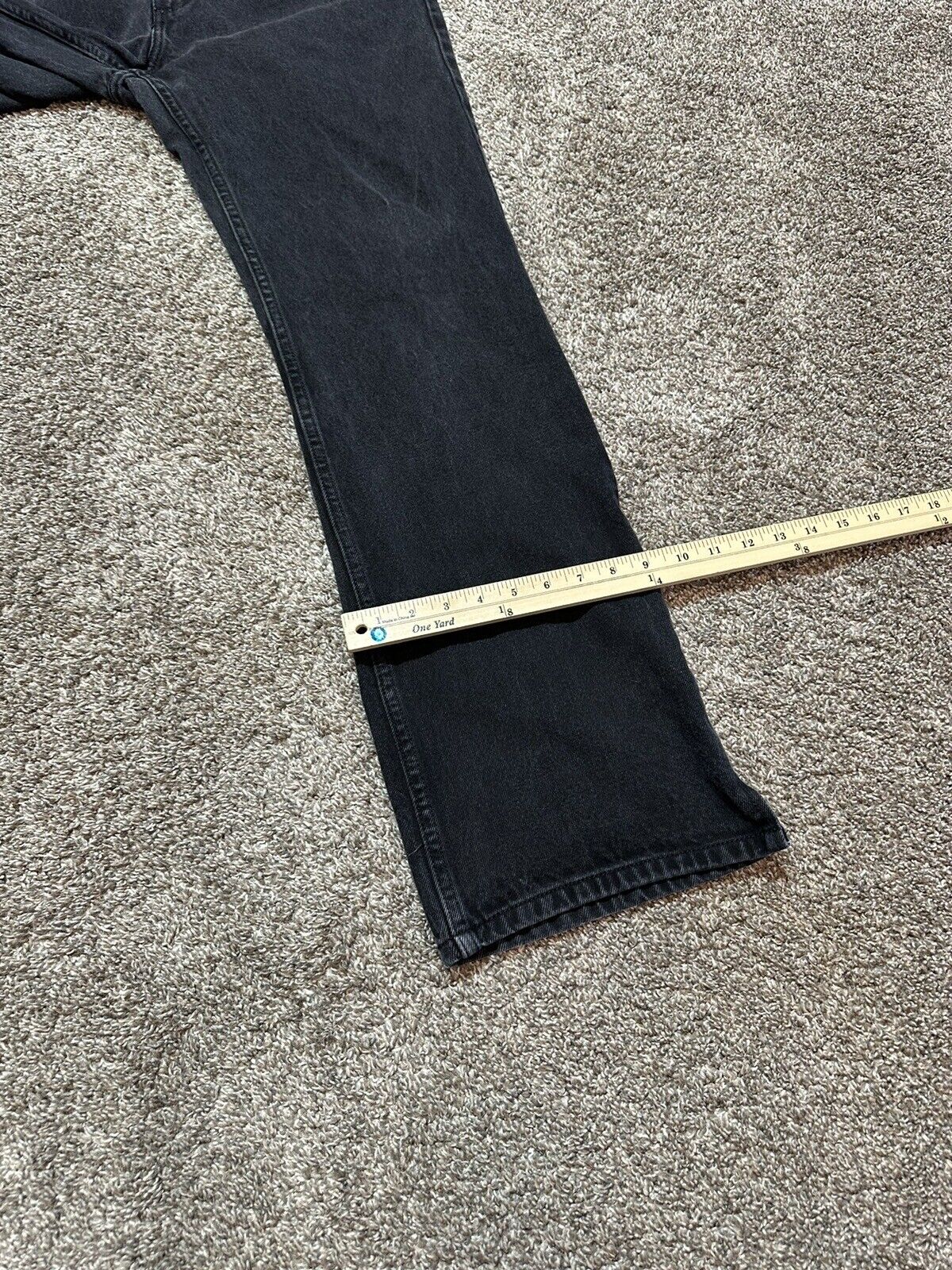 Vintage Cruel Girl Jeans Size 13 Long Black Junio… - image 8