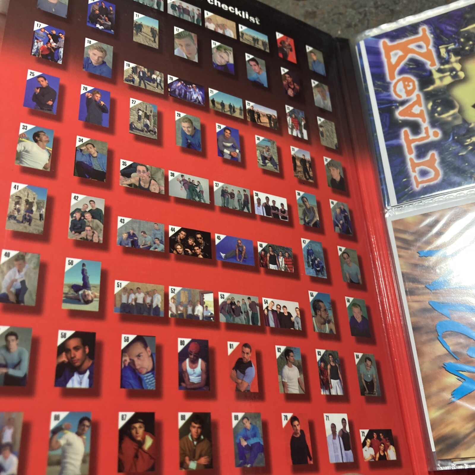 BACKSTREET BOYS Platinum Edition Panini Full Photocards Official Album box lot - Picture 3 of 17