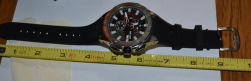 Megir M2053 46MM Men's Chronograph Quartz 30M Diver Calendar Rubber Shockproof - Picture 11 of 11