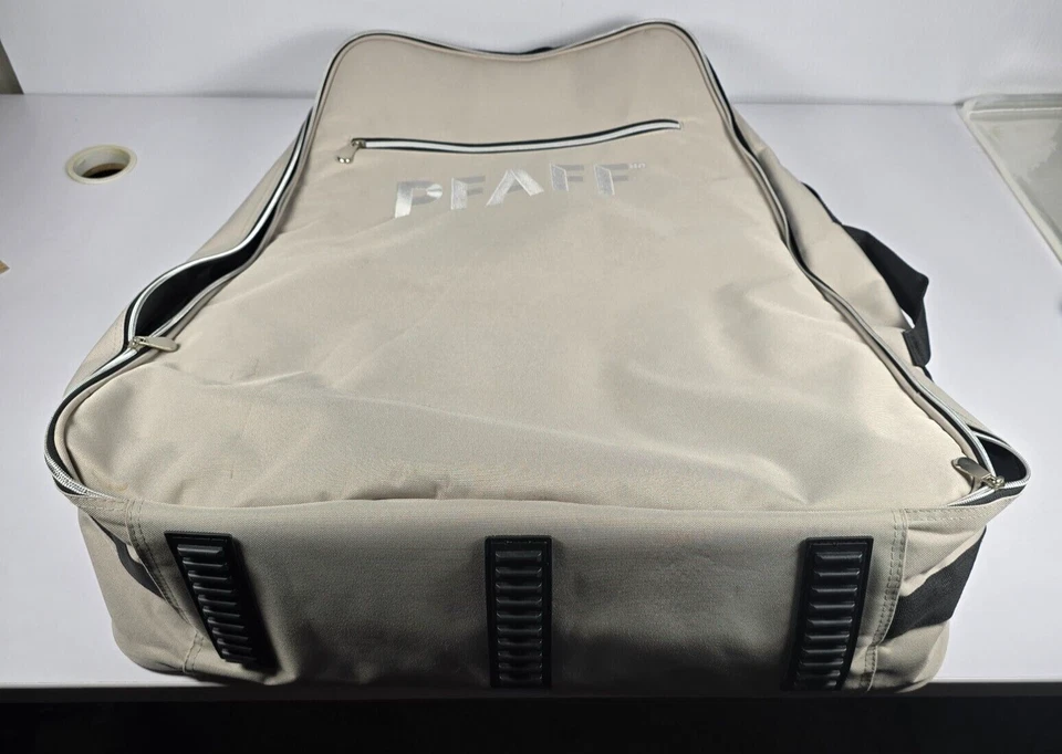 PFAFF Sewing Machine X Large Carrier Bag  Embroidered Lettering clean - Image 3 of 4