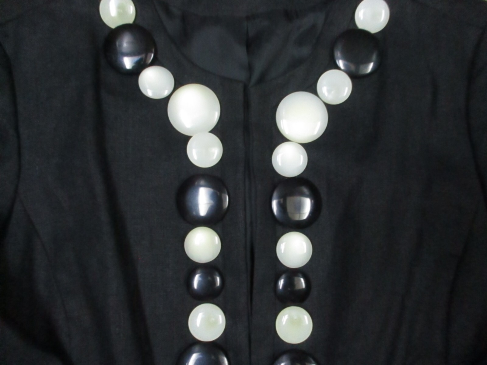 Parameter Women's Black 100% Linen Jacket w/Butto… - image 7