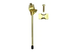 F&R BICYCLE STEEL KICKSTAND CENTER 8" LONG GOLD.