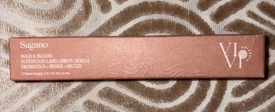 Vivi Naturals Sagano Bold Bloom Lash Brow Serum 0.1 fl oz New Sealed