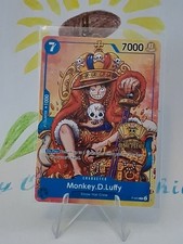 Monkey.D.Luffy 2nd Anniversary Stamped Promo P-043 One Piece Promotion...