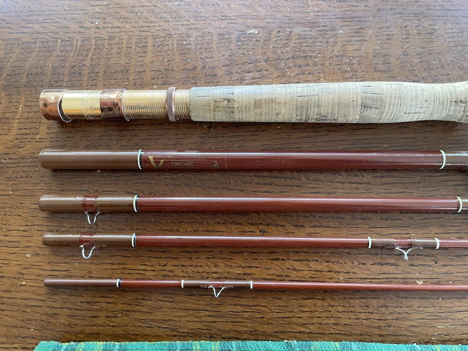 Fenwick VOYAGEUR  FERALITE Travel Fly Rod,Tube, and Sock DF85-5. 8 1/2 FT USA - Image 4 of 4