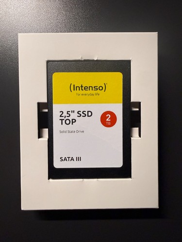 Intenso SSD interne Festplatte TOP 2TB, SATA III 6 Gbps 2,5" GEBRAUCHT