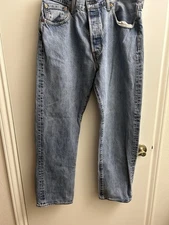 vintage Levi's 501 jeans mens 90s Great Condition 34x30 Bootcut