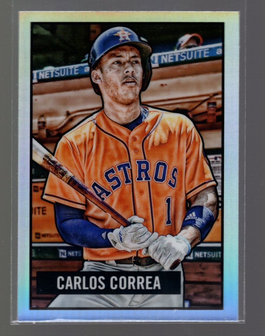 2017 Bowman 1951 Throwback #11 Carlos Correa
