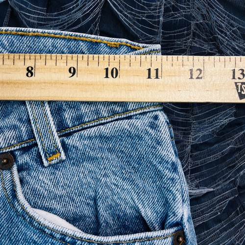 Jeans De Colección Levi's 550 Niños 12 (22' x 27") Delgados Azul Claro Denim 5 Bolsillos 95' - Imagen 5 de 13
