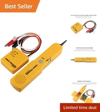 Circuit Tester with Tone Generator & Non-Contact Probe Kit - Easy Wire Tracing