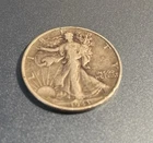 1943 Walking Liberty Half Dollar, Circulated