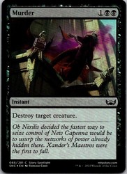 Murder 088/281 Streets of New Capenna Foil