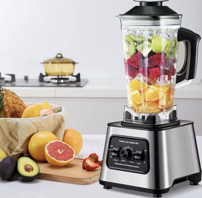 Blender2-in-1 Standmixer & Smoothie Maker 6000W   Mixer mit Eiscrusher 2L + 0,5L