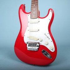 1987 MIJ Squier Ferrari Red Contemporary Stra...