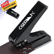 Single Hole Punch, 30 Sheet Capacity, Heavy Duty 1 pack hole puncher, Black