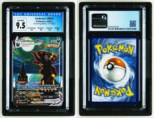 Umbreon VMAX Alt Art - Evolving Skies - 215/203 - CGC 9.5 Old Blue Label- Mint