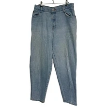 Gitano Vintage Women’s Light Wash High Waisted Mom Jeans Size 30