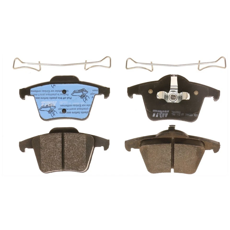 SET-TRWTRH1003-A TRW Juego de 4 ruedas Pastillas de freno delanteras y traseras para Volvo XC90 Foto 2 de 4