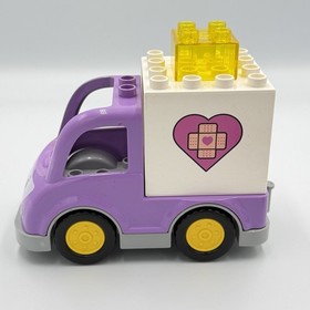 LEGO Duplo Disney Jr DOC MCSTUFFINS Rose the Ambulance & DOC FIGURE parts