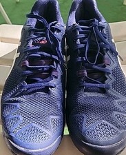 Zapatillas Tenis Asics Gel Resolution 8 Arcilla Para Hombre Talla 13 Azul Pickleball