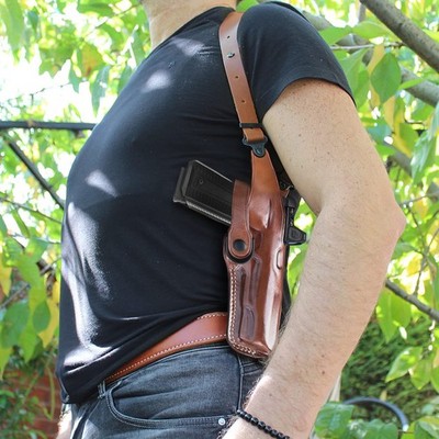 Optic Ready Vertical Shoulder Holster For Para 1911 w/Recover Tac