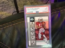 2004 Larry Fitzgerald UD RKE. Premiere #5 Graded 9