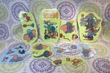Vintage Disney Dumbo Lot Of 105 Stickers