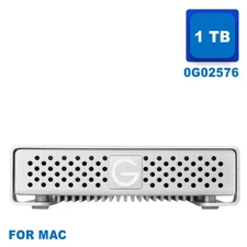 G Drive Mini External Hard Drive 1 TB with USB & FireWire 800 (2) #0G02576