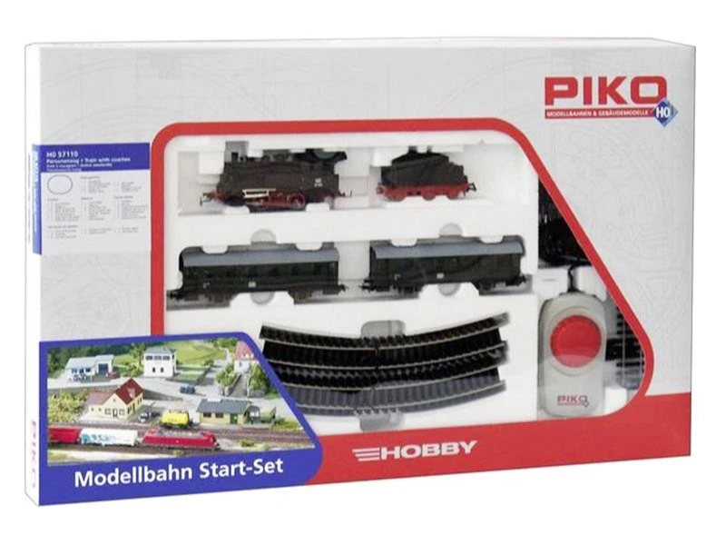 PIKO Coffret set de départ train vapeur analogique - PIKO 57112 - Photo 2/2
