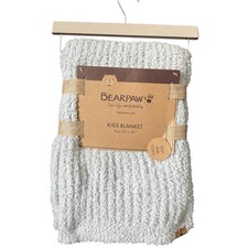 Bear Paw Kids Blanket Light Blue 50  x40  Soft Cozy