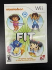 Nickelodeon Fit Nintendo Wii 2010 Game Tested Good