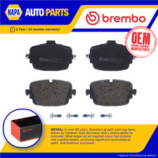 Set pastiglie freno adatte a BENTLEY BENTAYGA 4V1 6.0 posteriori 2015 su qualità Brembo nuove