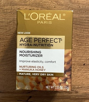 NEW L'Oreal Paris Age Perfect Hydra Nutrition Honey Day Cream, 1.7 OZ
