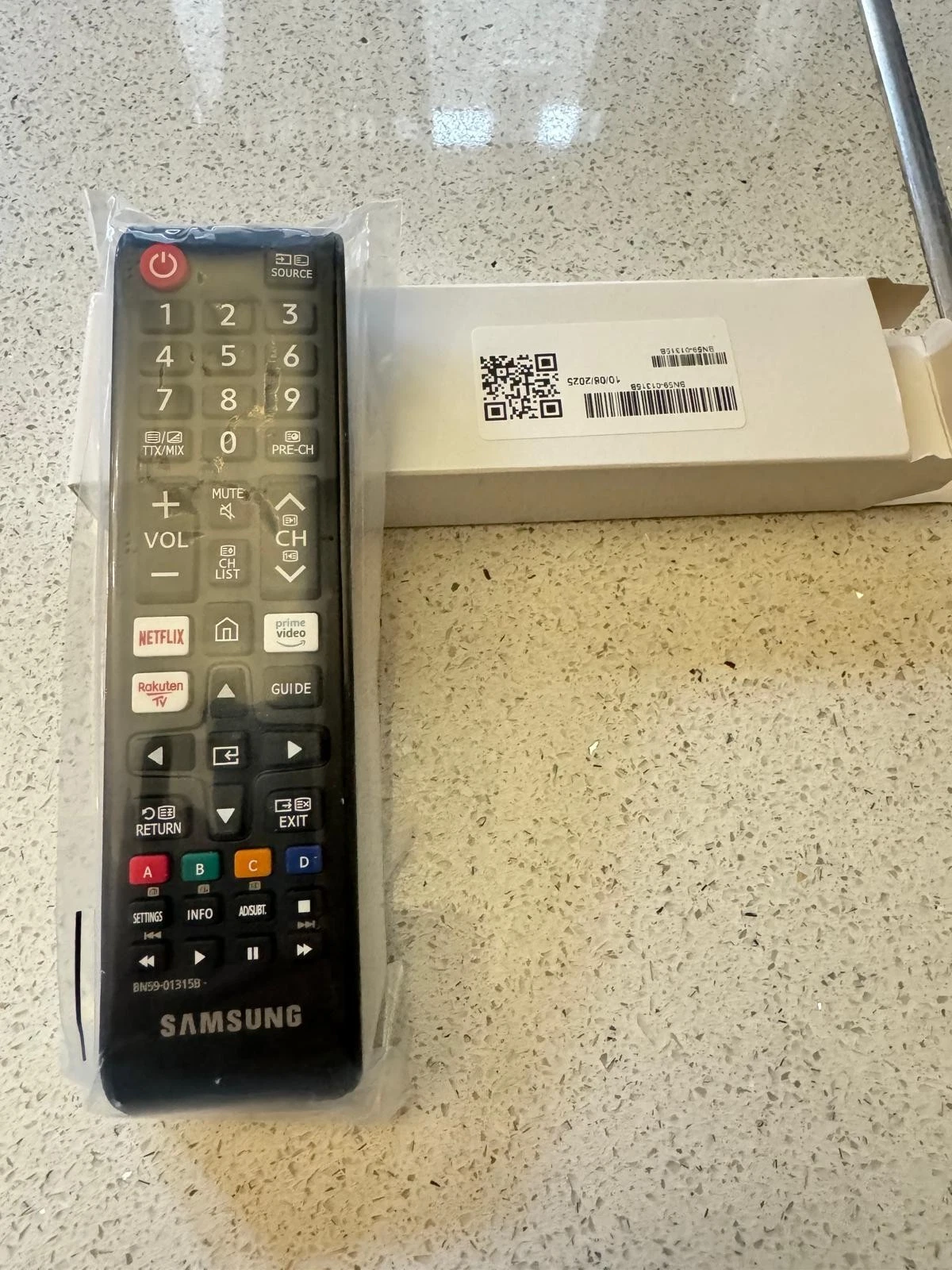 Genuine Samsung BN59-01315M TV Remote Control Replaces BN59-01315B & BN59-01315N - Picture 2 of 6