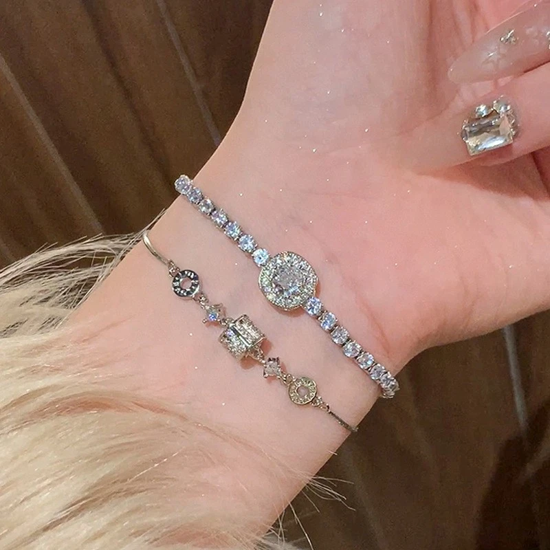 Super Flash Zircon Love Women's Bracelet - Image 4 of 4