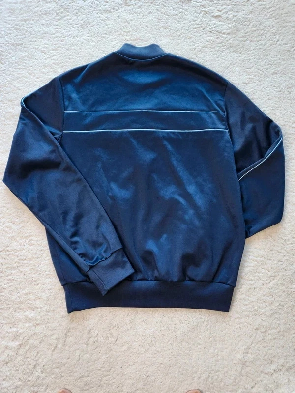 Veste Le Coq Sportif Vintage 70s 80s Made in France Bleu Track Jacket T.M/L - Photo 2/4