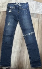 Abercrombie Kids Super Skinny Jeans Size 10 Distressed