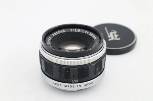 Olympus F.Zuiko Auto-S 38mm F/1.8 MF lens (f00745)