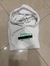 Felpa Diesel Uomo Bianca - Taglia M