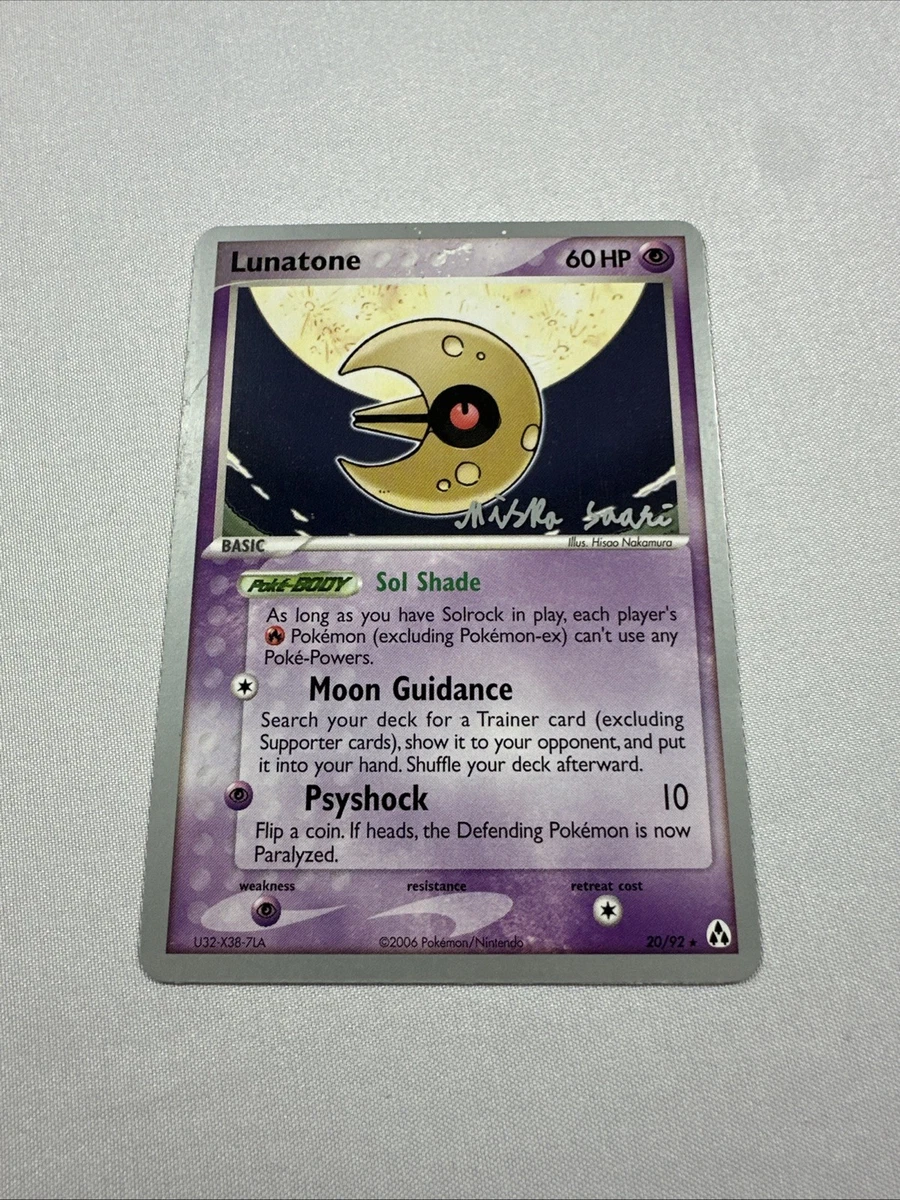 Lunatone 20/92 World Championship Decks for sale | eBay