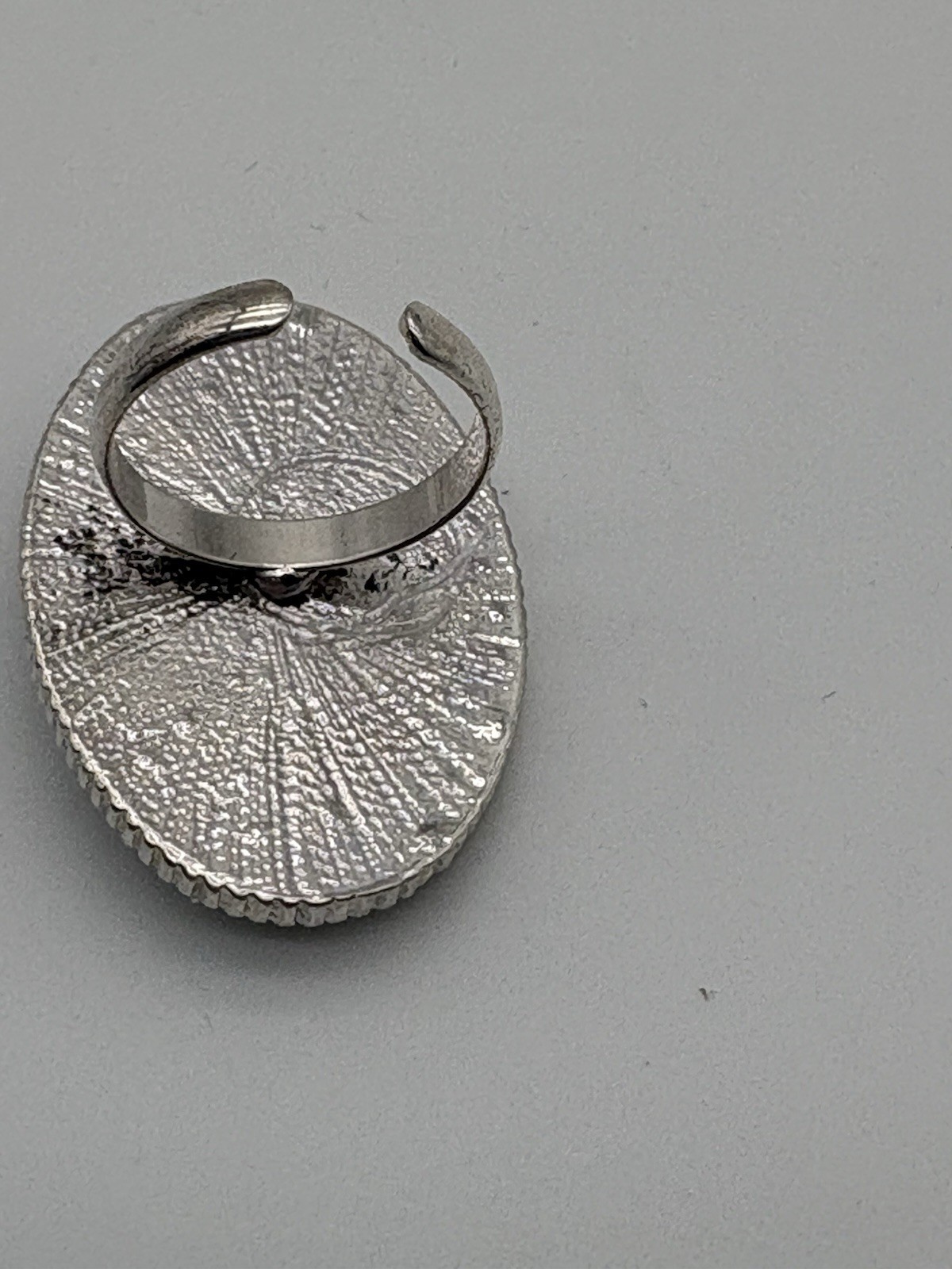 Vintage Turquoise Cluster Statement Ring Size 7 O… - image 3